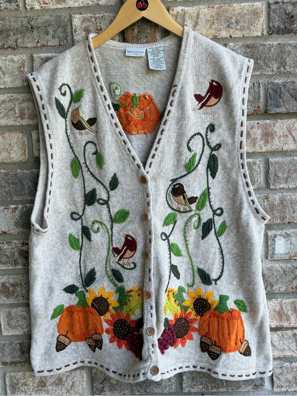 🍒💣 Y2K grandmacore fall knitted style sweater vest